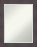 Amanti Art Brown Bathroom Mirror by AmantiArt