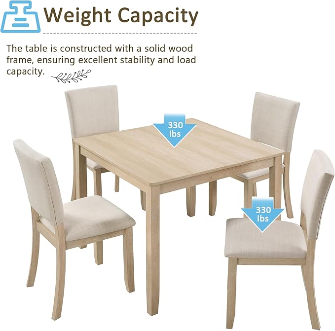 Ball & Cast 5 Piece Dining Table Set - Image 10