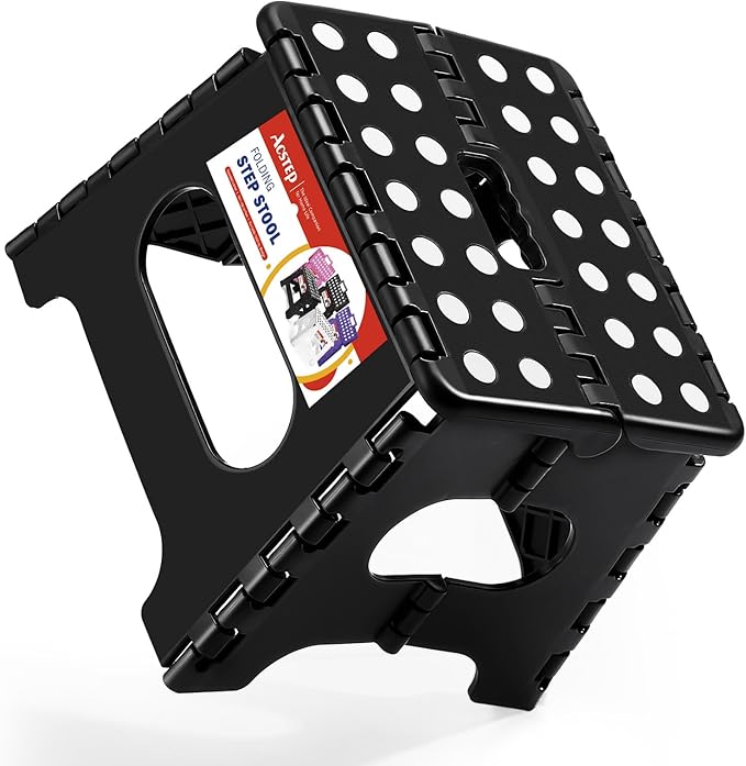 ACSTEP Folding Step Stool Foldable Stool 7.5 Inch Height Kids Step Stool by ACSTEP