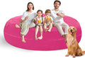 7FT Bean Bag Chair with Ultra Soft Velvet Cover Bean Bag Sofa with Memory Foam by Unknown