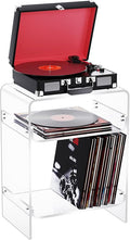 Acrylic Record Player Table by AcrylicTableFurniture