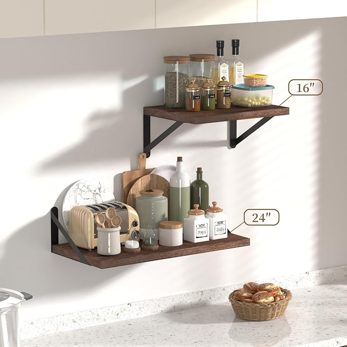 SAUMONIERES Floating Shelves Bookshelf - Image 7