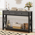 BON AUGURE Sofa Table with Drawers, Console Tables by BONAUGURE