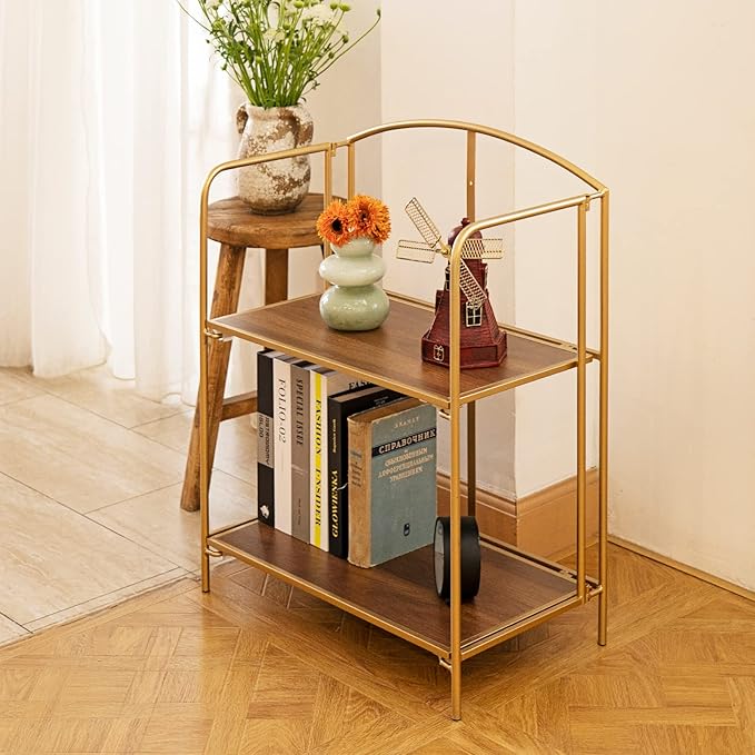 Crofy No Assembly Folding Bookshelf - Image 6