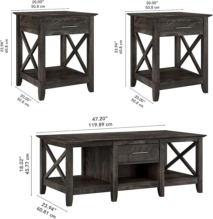 Bush Furniture Key West Coffee Table - Image 3