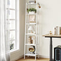 Ladder Shelf, Bookshelf Bookcase, Freestanding Corner Storage Shelve by Hzuaneri
