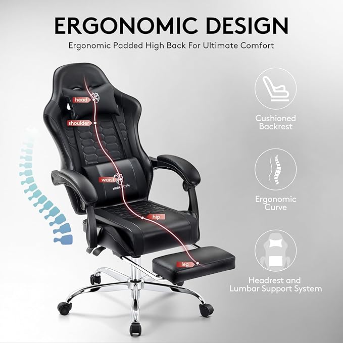 Gaming Chair, Computer Office Chair - Image 9