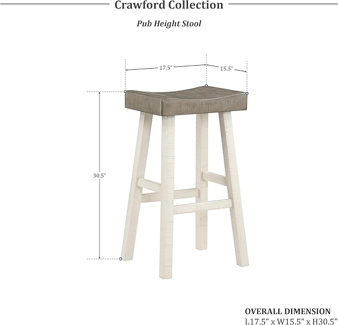 Lexicon Saddle Bar Stools Set of 2 Barstools - Image 5