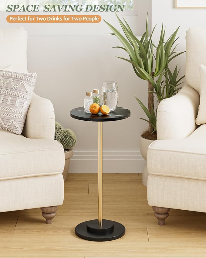 Round Side Table, Small Drink Table - Image 5
