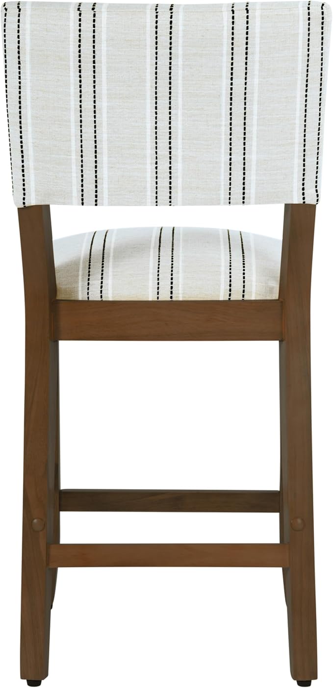 HomePop 24" Open Back Counter Stool|HomePop Home Décor|Fabric Chairs - Image 12