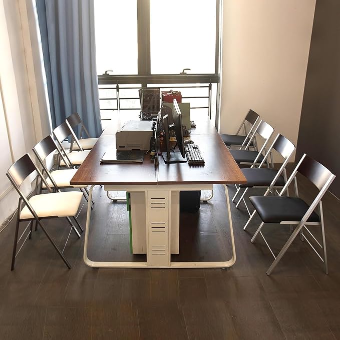 Folding Chairs with Cushion 2 Pack - Image 9