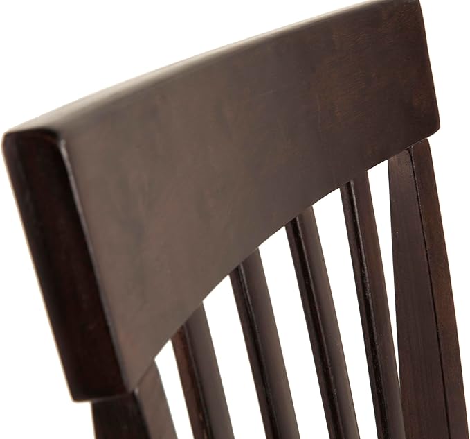 Signature Design by Ashley Hammis Rake Back Dining Room Chair, Dark Brown - Image 10