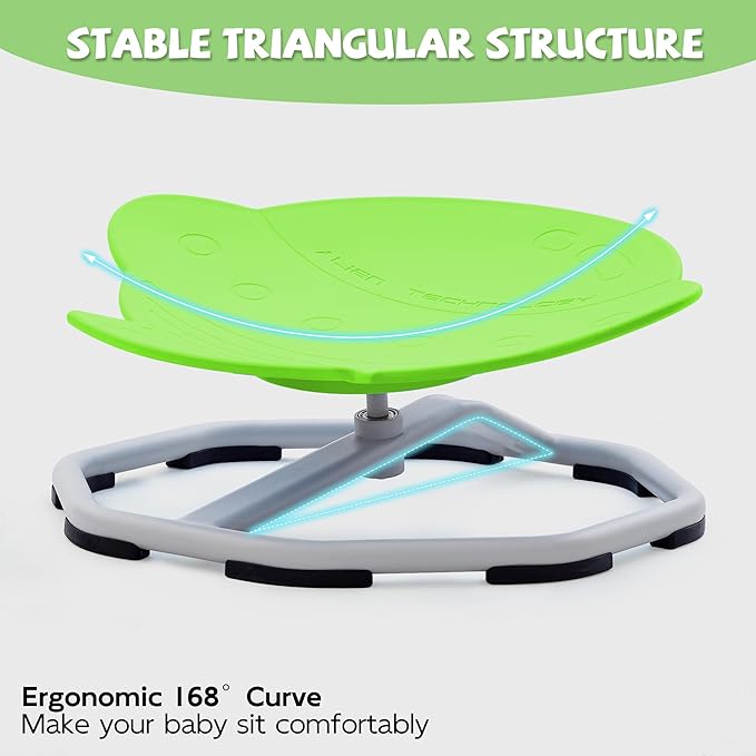 Spinning Chair for Autistic Kids, Non-Slip Sensory Spinning Chair, Sit and Spin - Image 5