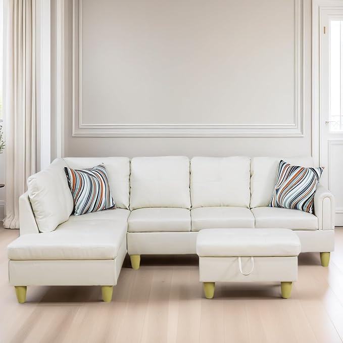 L Shaped Sectional Couches for Living Room, Modern Modular Sectional Sofa - Image 6