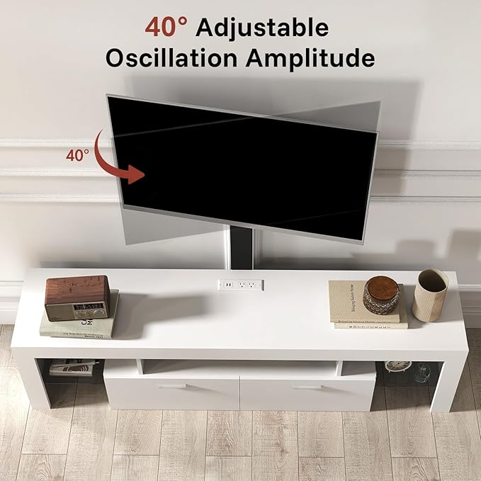 Redkey Modern TV Stand with Mount - Image 3