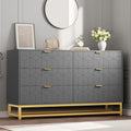 Dresser for Bedroom, 53.5" Large Dresser Organizer, 6 Drawer by GAOMON