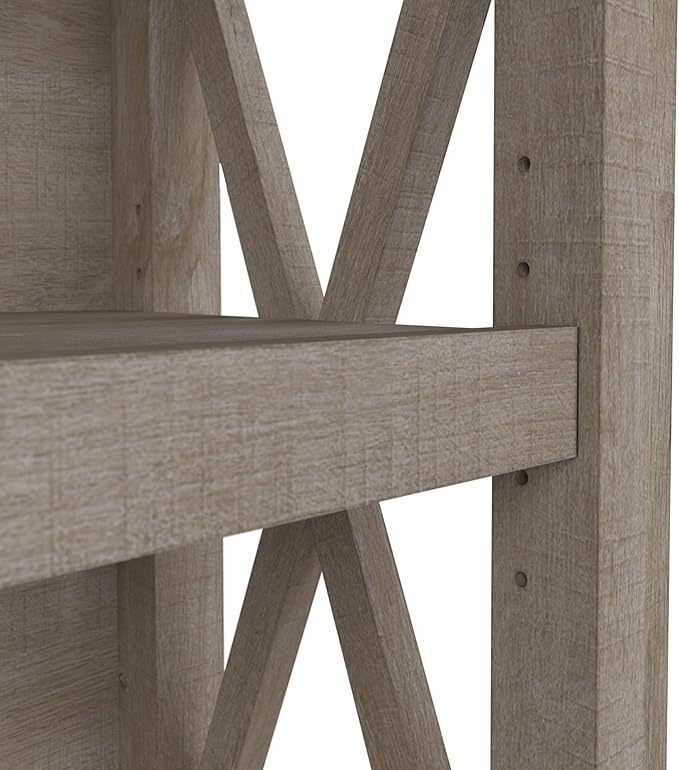 Bush Furniture Tall 5 Shelf Bookcase - Image 7
