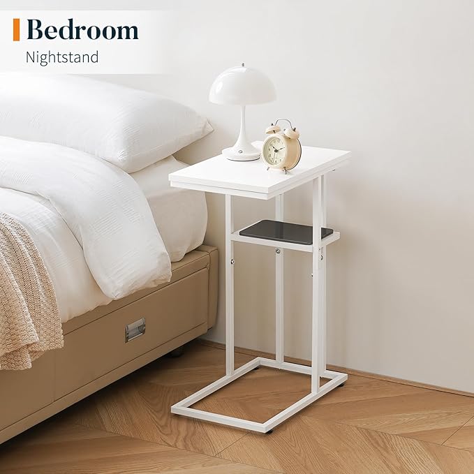 Yoobure C Shaped End Table, Side Table - Image 4