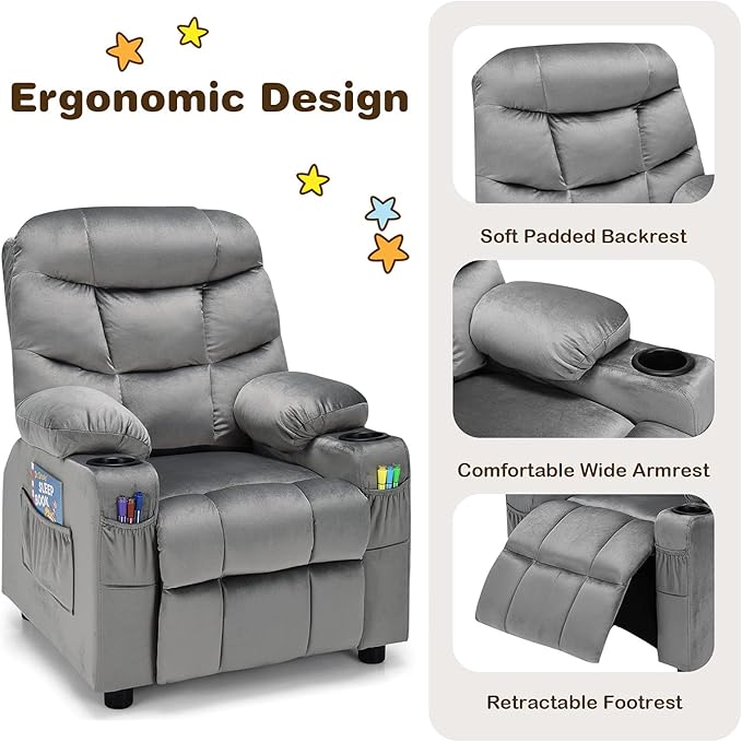 Costzon Kids Recliner Chair - Image 8