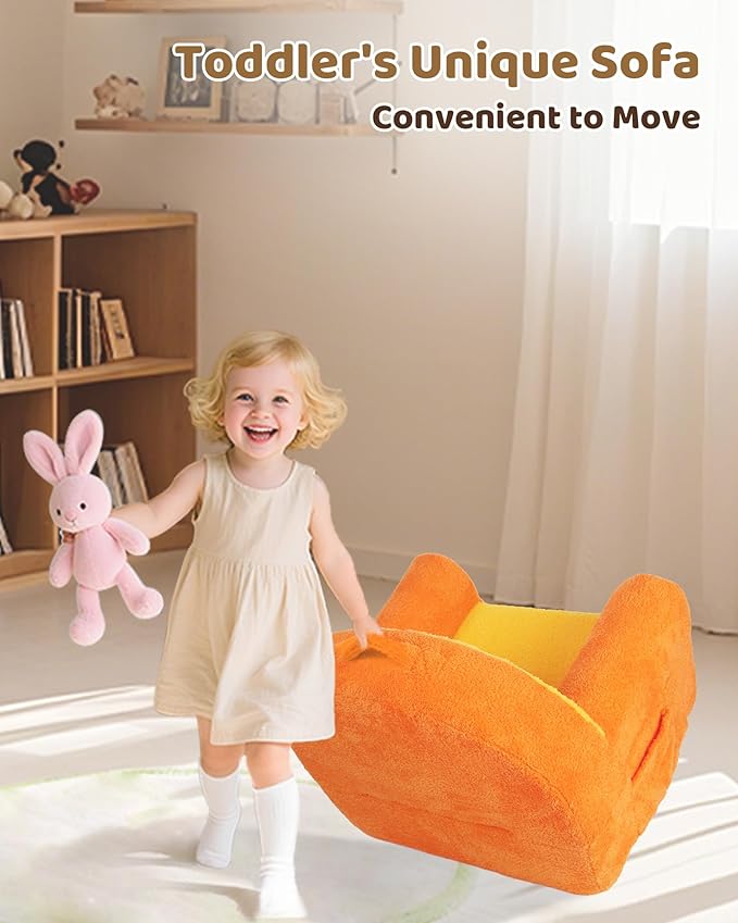 Toddler Chair, Comfy Foam Kids Couch - Image 4