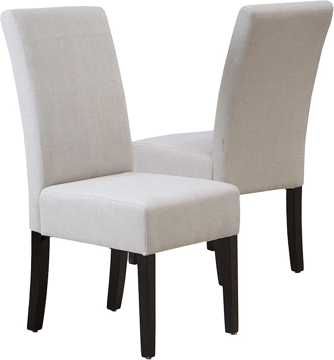 Christopher Knight Home Pertica Linen Dining Chairs, 2-Pcs Set by ChristopherKnightHome