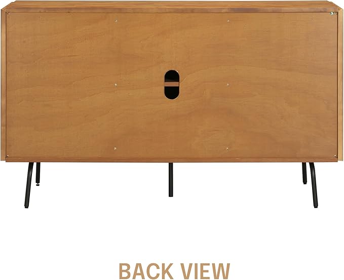 NTC Veil Modern Sideboard with 3 Doors, Buffet Cabinet with Vertical Groove - Image 7