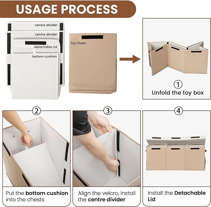 120L Large Toy Storage Box - Image 7