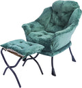 Kokel Lazy Chair with Folding Ottoman, Living Room Chairs by Unknown