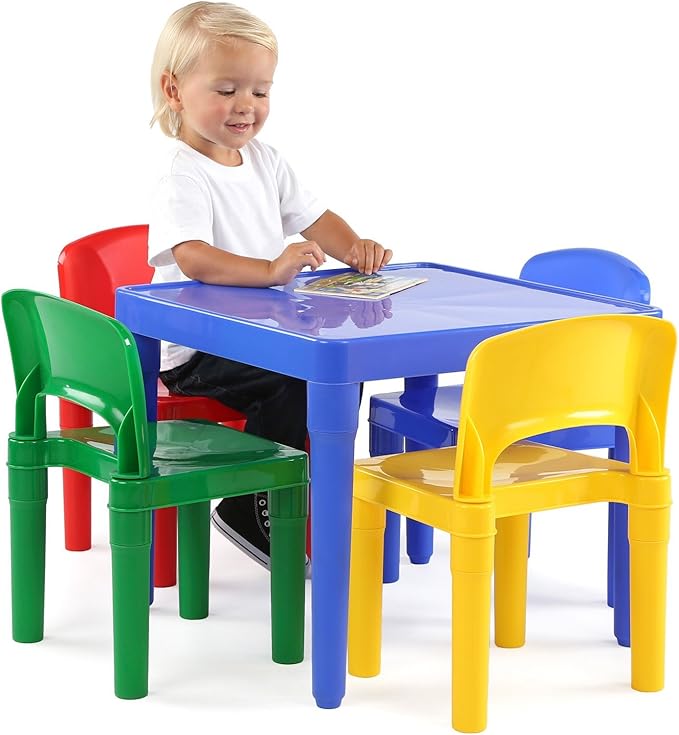 Primary Plastic Activity Table & 4 Chairs - Image 6