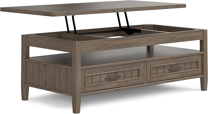 SIMPLIHOME Lev Lift Top Coffee Table by SimpliHome