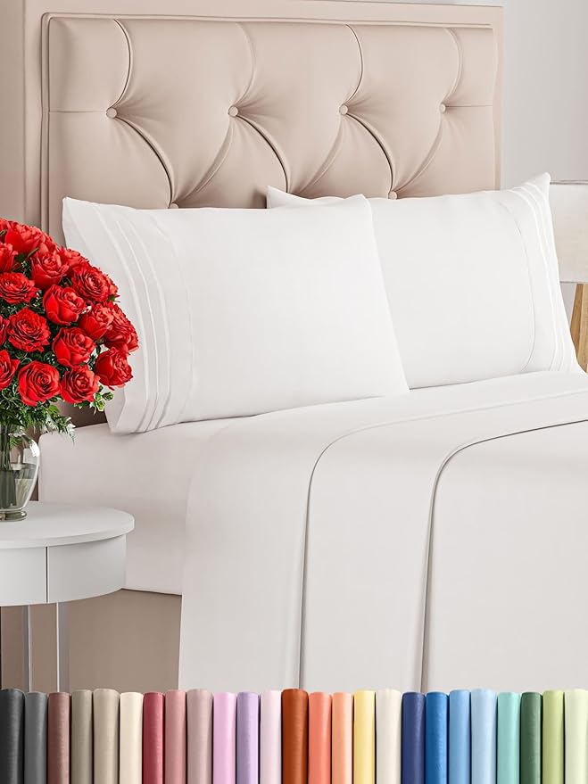 King Size 4 Piece Sheet Set by CGKUnlimited