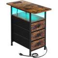 AMHANCIBLE Narrow End Table Living Room by AMHANCIBLE