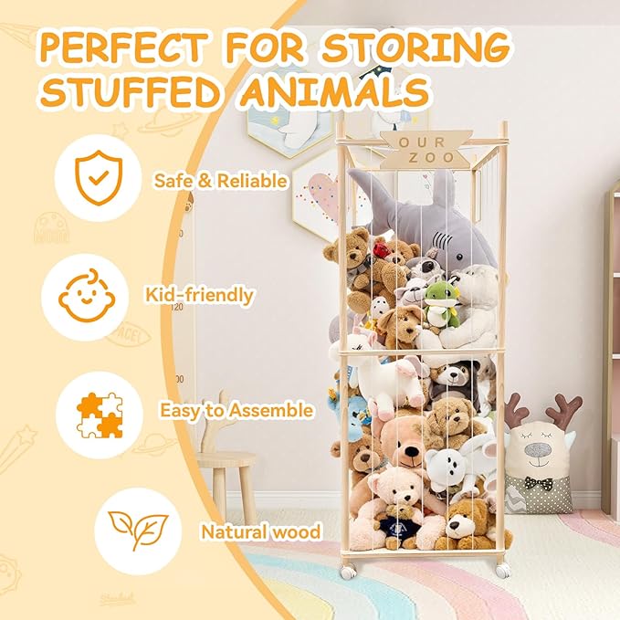 Stuffed Animal Storage Zoo - Image 7