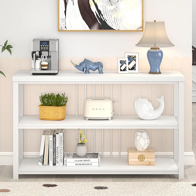 FOLUBAN Modern Sofa Console Table - Image 7