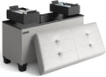 STORAGEBUD Storage Ottoman Bench by STORAGEBUD