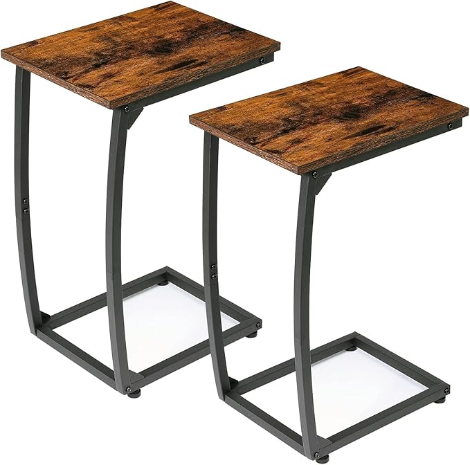 C-Shaped End-Table Set of 2 by LAKEMID