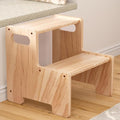 Wooden Step Stool, Two Step Stool by WIIFO