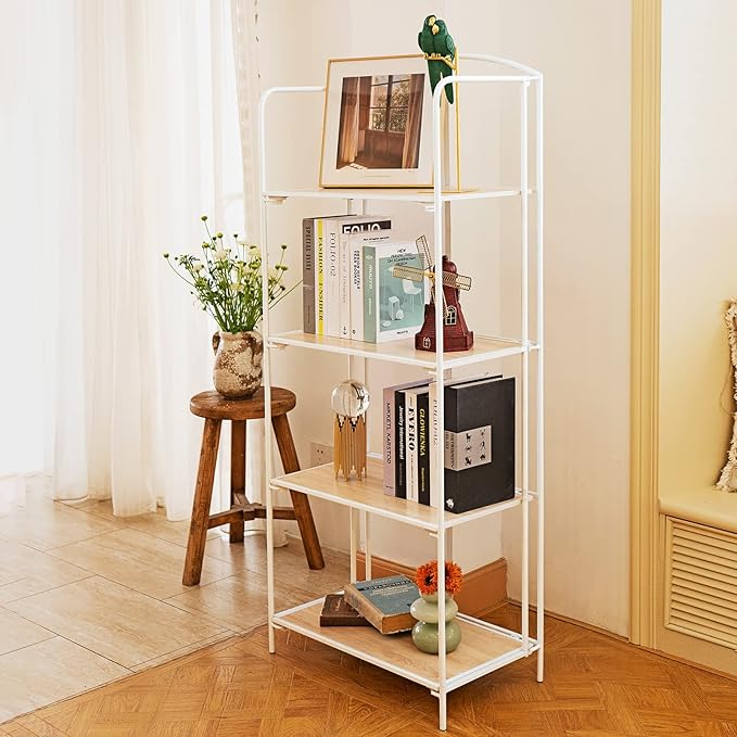 Crofy No Assembly Folding Bookshelf - Image 7