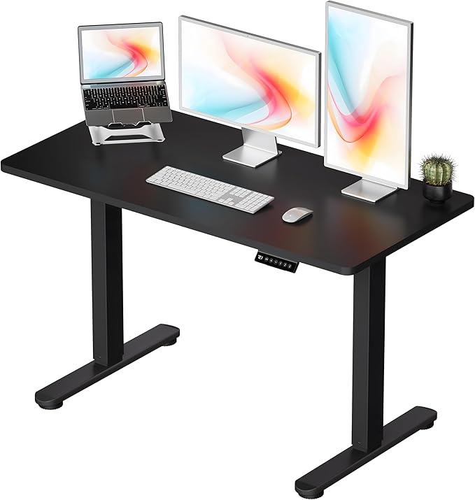 Okin Standing Desk Electric Adjustable Computer Whole Piece Stand up Desk by Okin