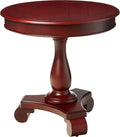 INSPIRED by Bassett OSP Home Furnishings Avalon Hand Painted Round Accent Table by OSPHomeFurnishings