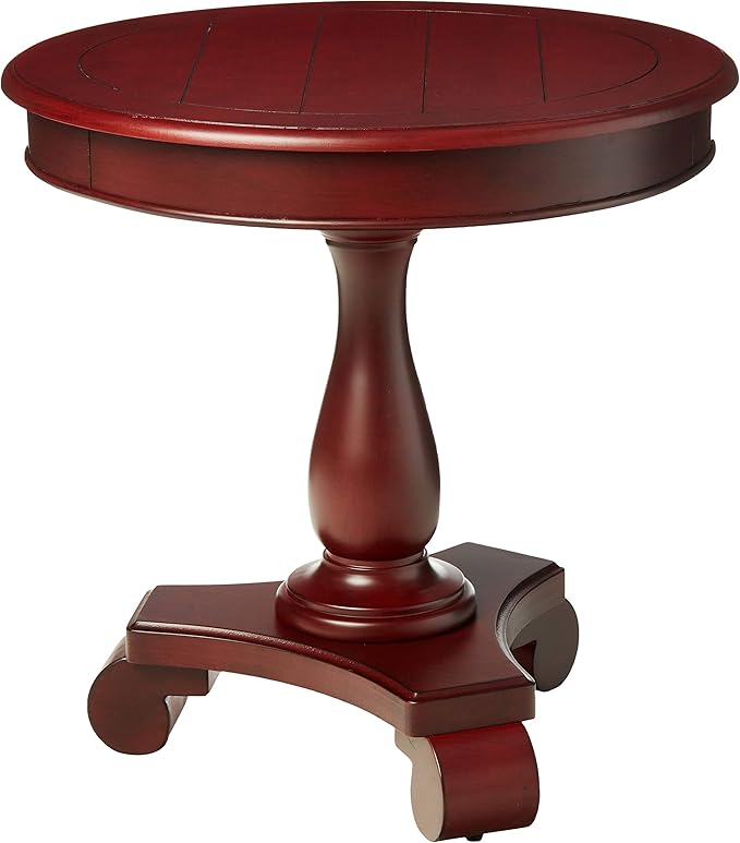 INSPIRED by Bassett OSP Home Furnishings Avalon Hand Painted Round Accent Table by OSPHomeFurnishings