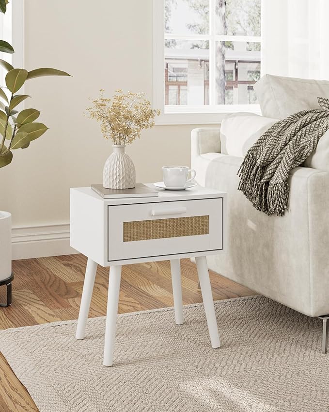 Bedroom Nightstands Wooden Night Stands - Image 6
