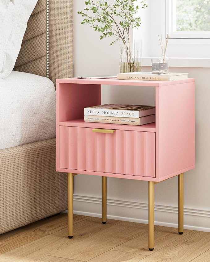 Nightstand, Modern Bedside Table by AEPOALUA