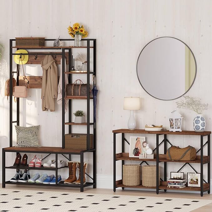 BON AUGURE Rustic Console Table - Image 5