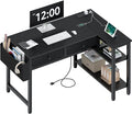 DLisiting Black Corner Desk for Small Space by Unknown
