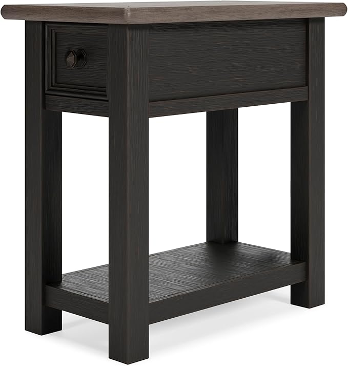 Signature Design by Ashley Tyler Creek Chair Side End Table, Light Brown & by SignatureDesignbyAshley
