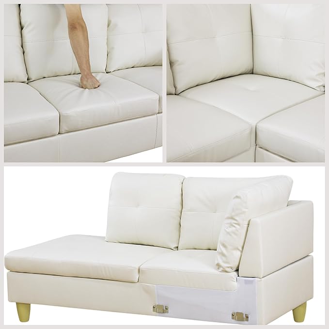 L Shaped Couch Sectional Couches - Image 6