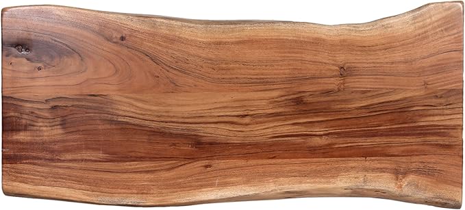 Alaterre Furniture 48” Live Edge Dining Bench – Rustic Industrial Farmhouse - Image 12