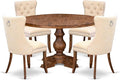 I5DA5-50N-32 5-Piece Modern Dining Table Set by LuxebyEastWestFurniture