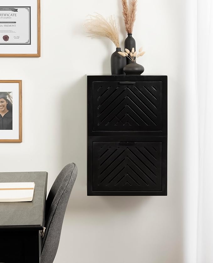Kate and Laurel Mezzeta Modern Floating Shelf Side Table - Image 5
